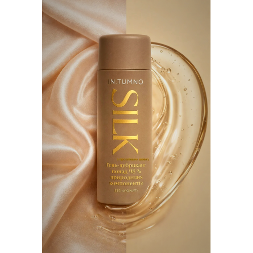 Гель лубрикант SILK з протеїнами шовку 